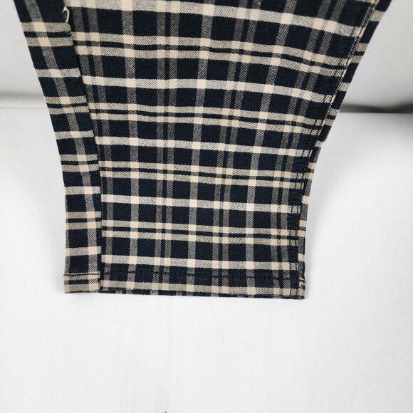 American Eagle Jeans Womens 10 XLong Multi Plaid Mom Stretch Denim NWT - Picture 7 of 12